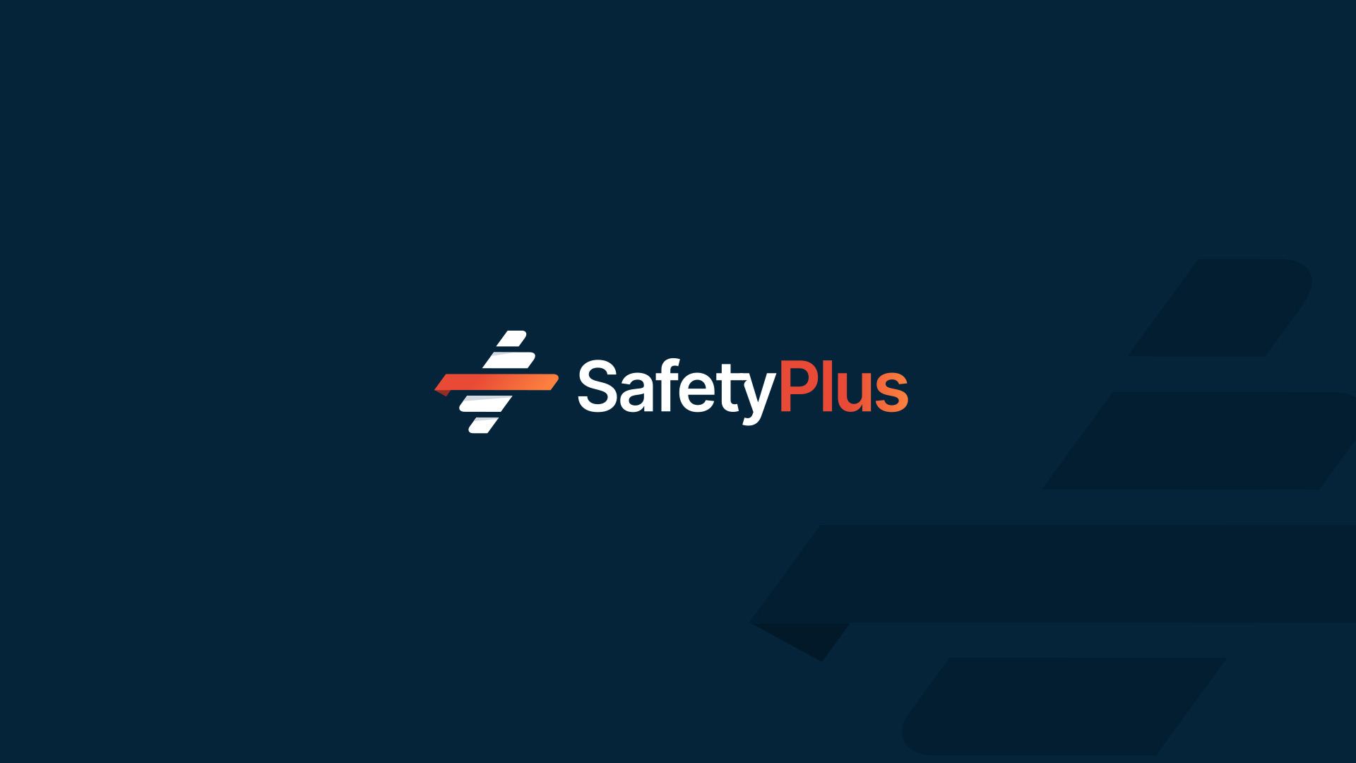 safety plus logo design