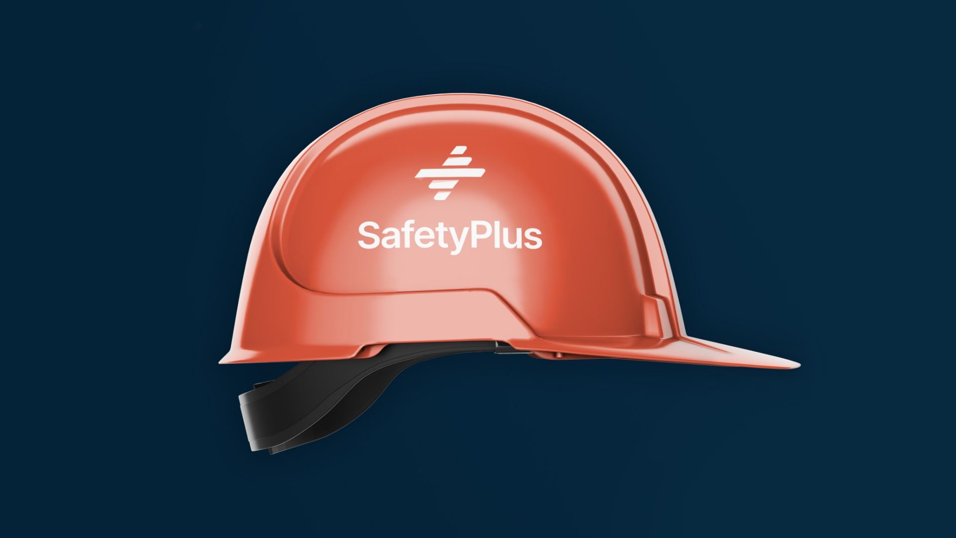 safety plus hardhat branding