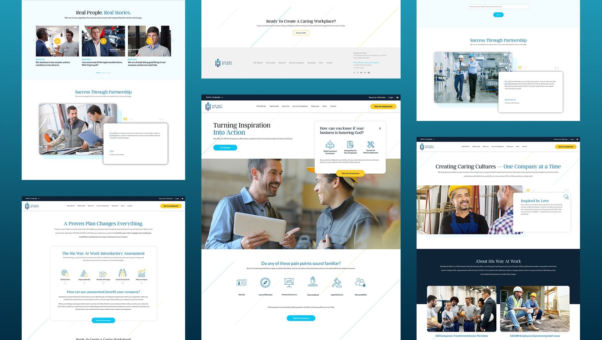 TBL21 Work His Way at Work Website