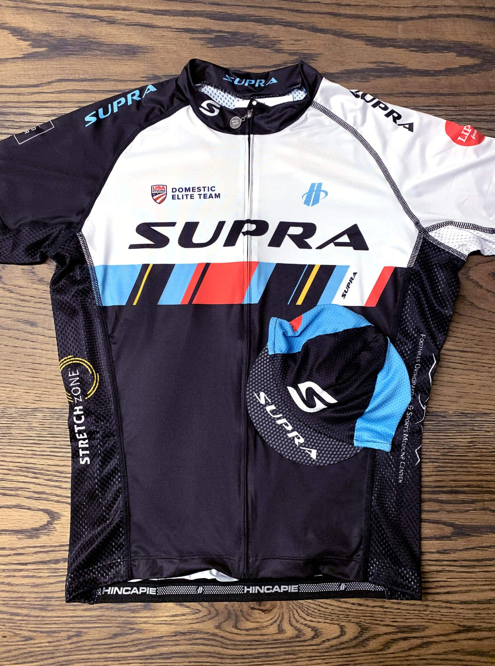 spero cycling jersey design front