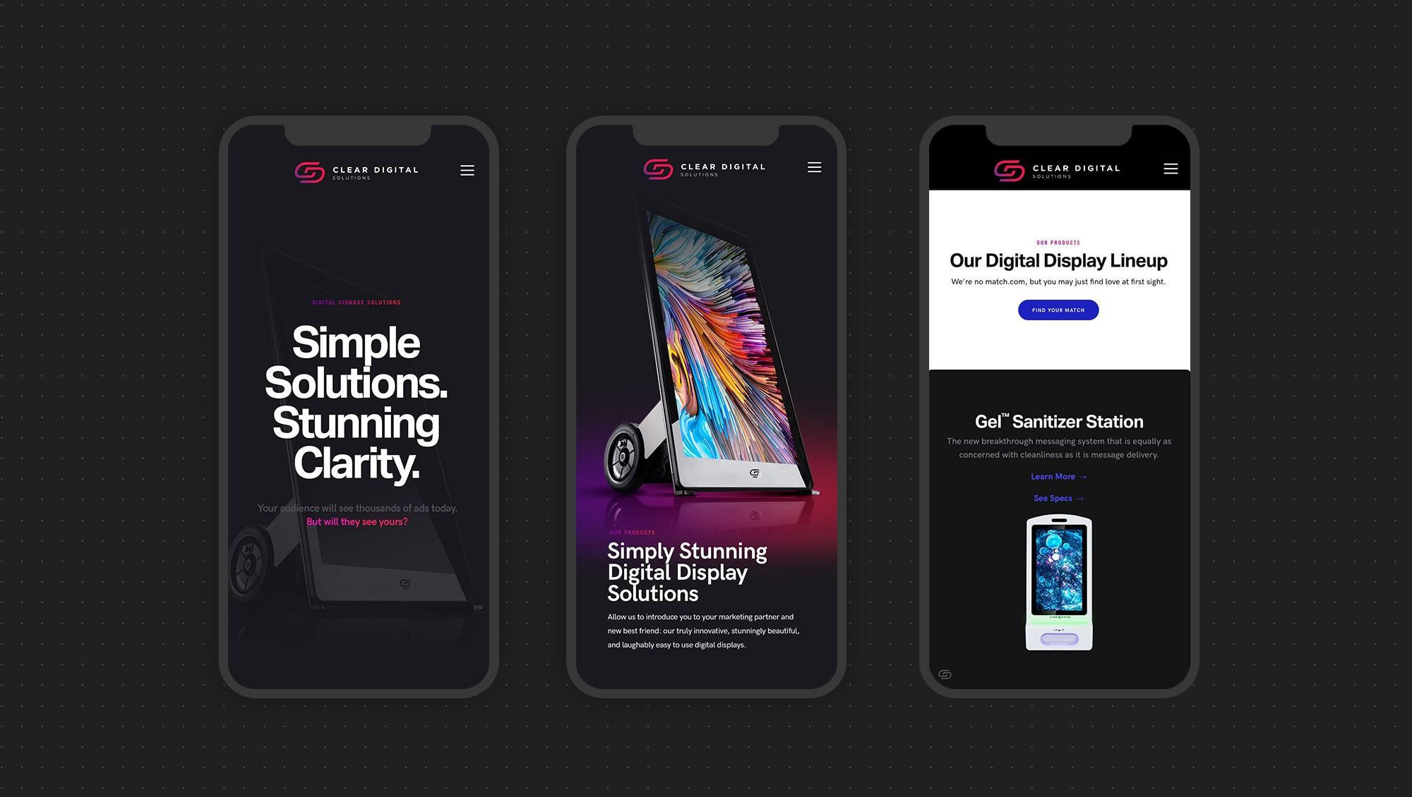 mobile web design clear digital