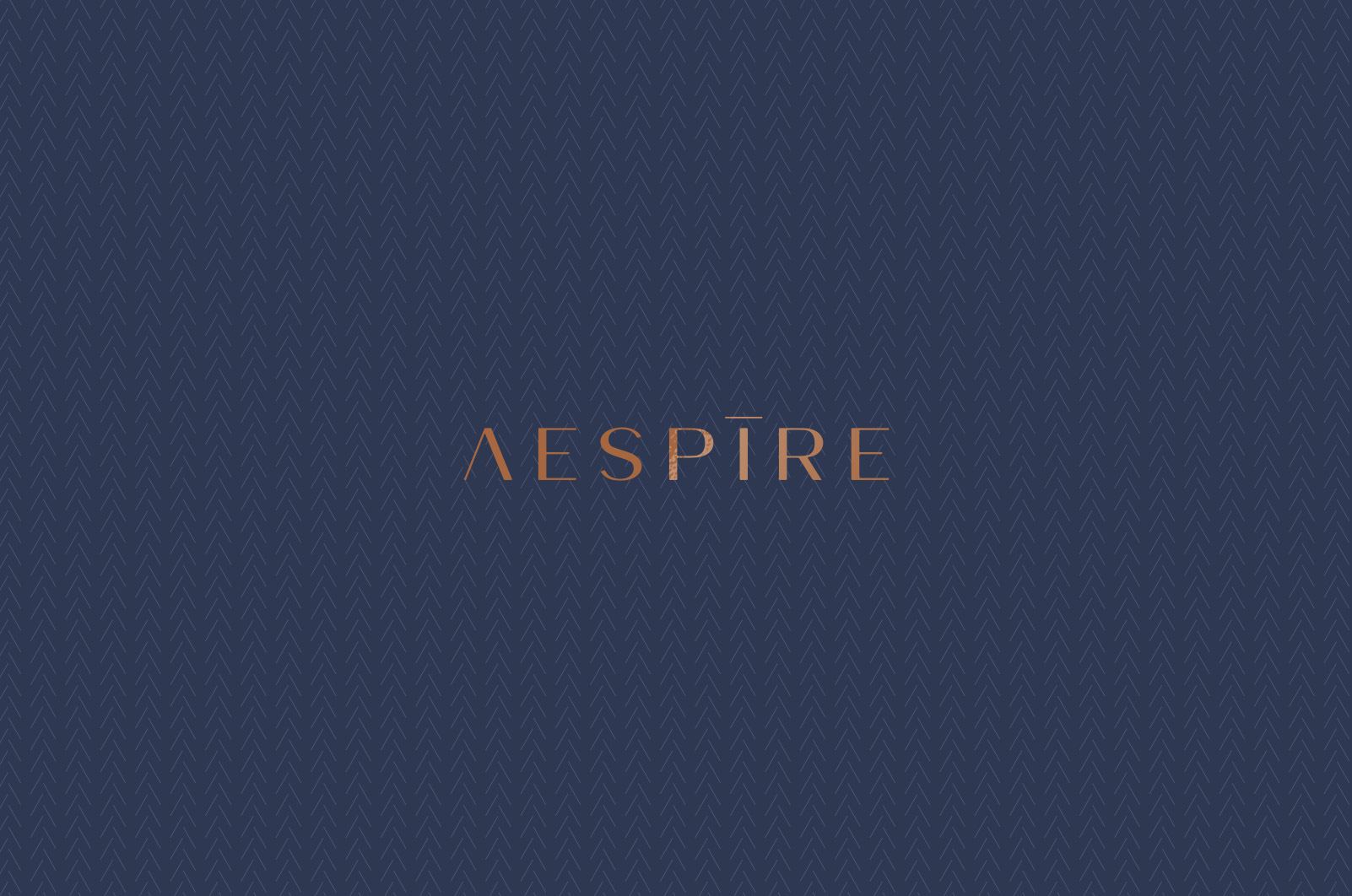 aespire logo design 1