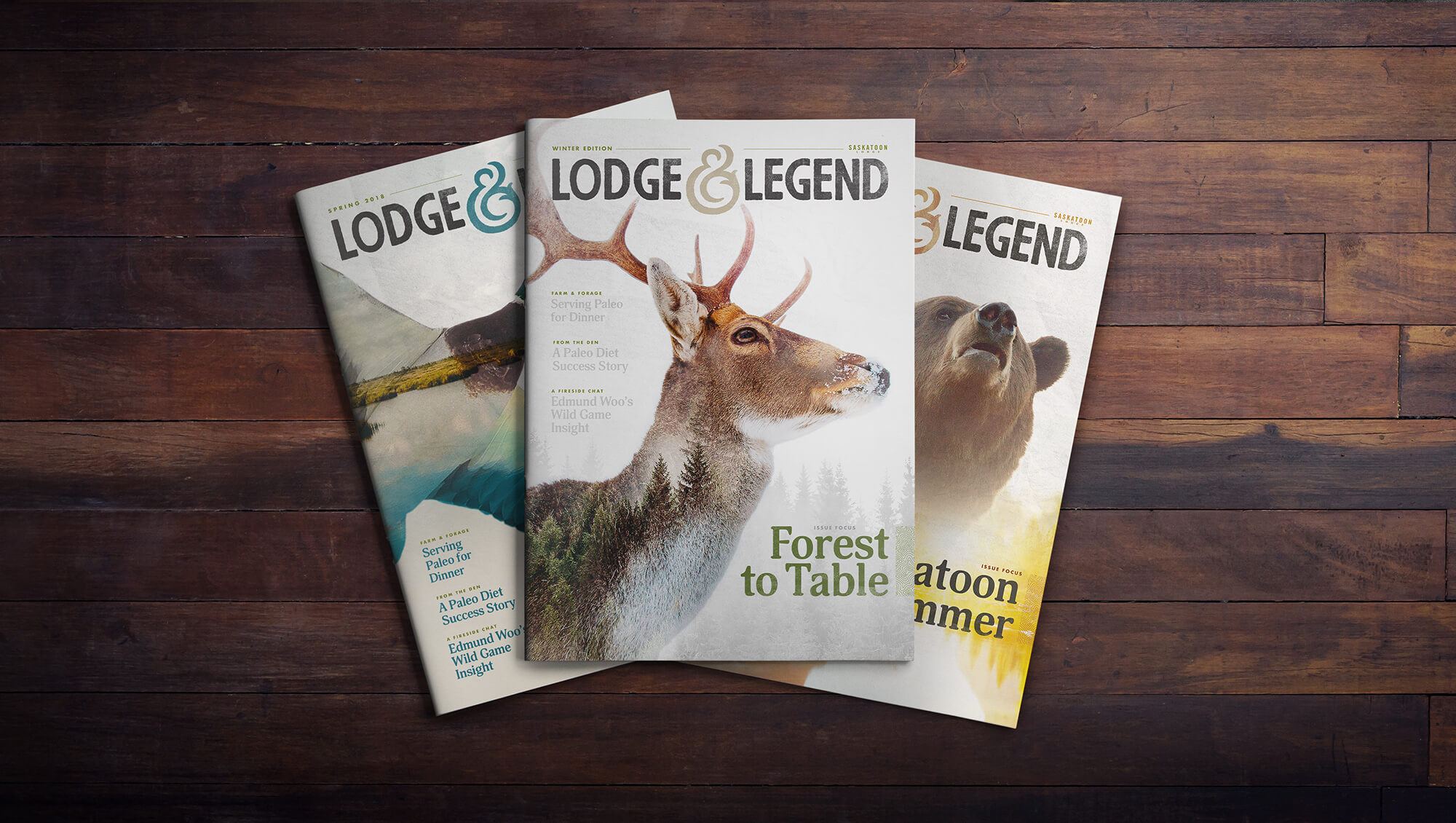 saskatoon magazine branding collateral