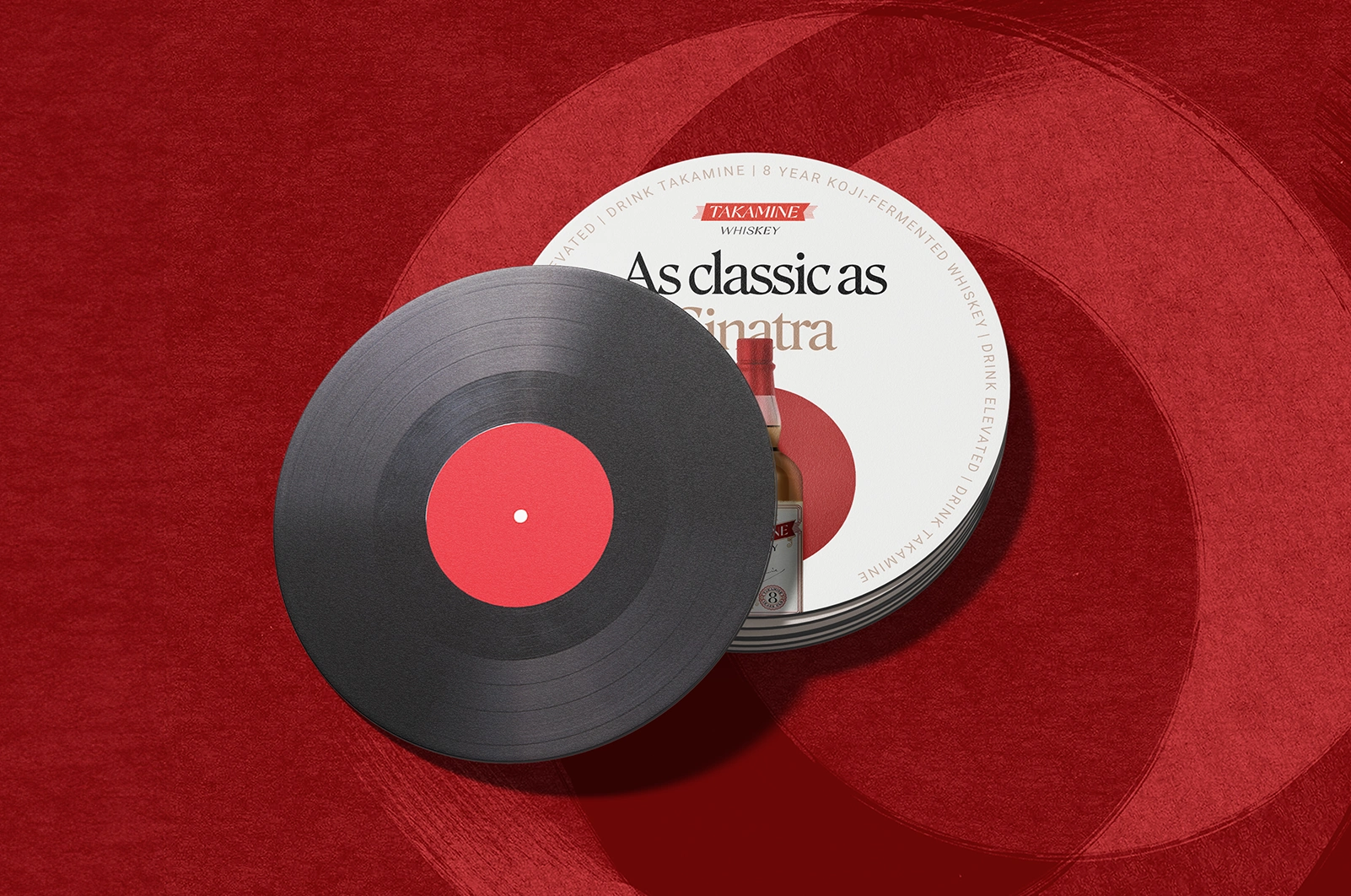 Whiskey coaster designs